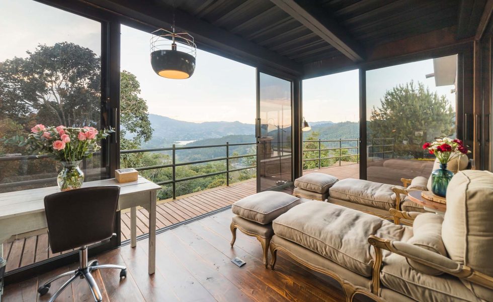 Aménagement extérieur pour le balcon