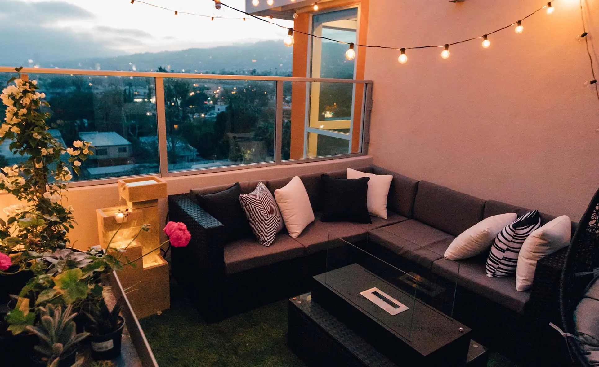 Aménagement de terrasse